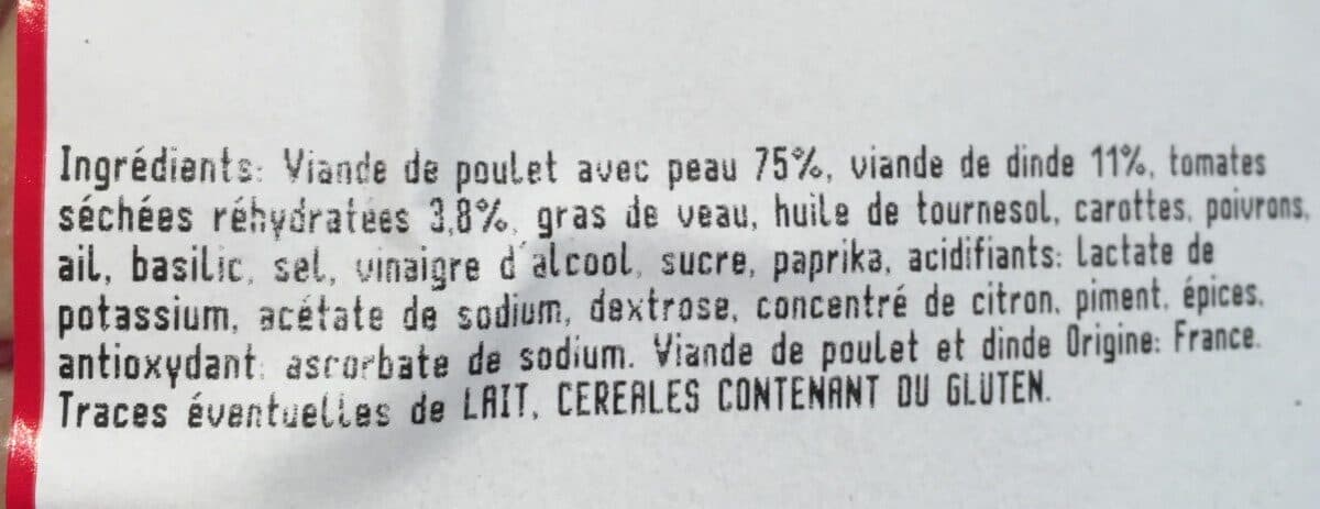 Open Food Facts P'tits farcis de poulet de ma region packshot