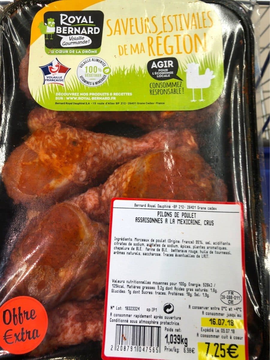Open Food Facts Pilons de polet mexicaine packshot