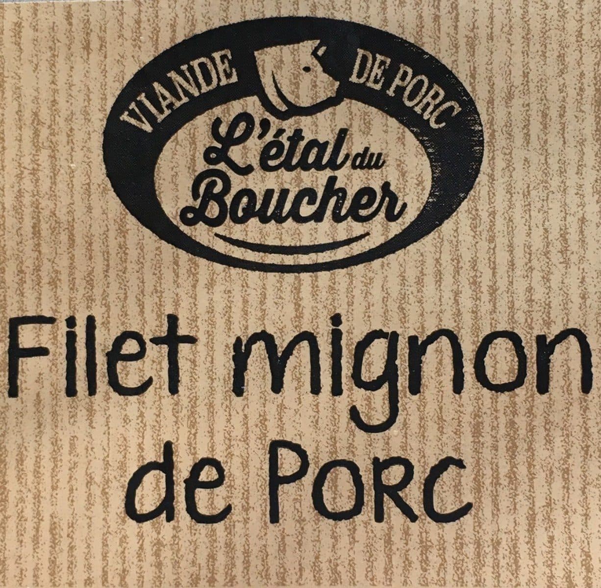Open Food Facts Filet mignon de porc packshot
