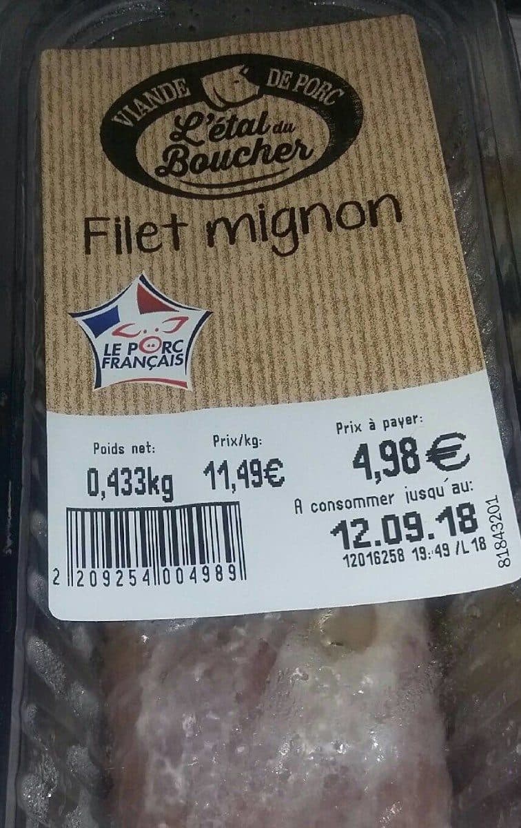 L'Étal du Boucher Filet mignon packshot