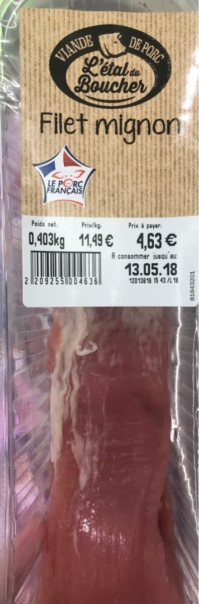 L'Étal du Boucher Filet mignon packshot