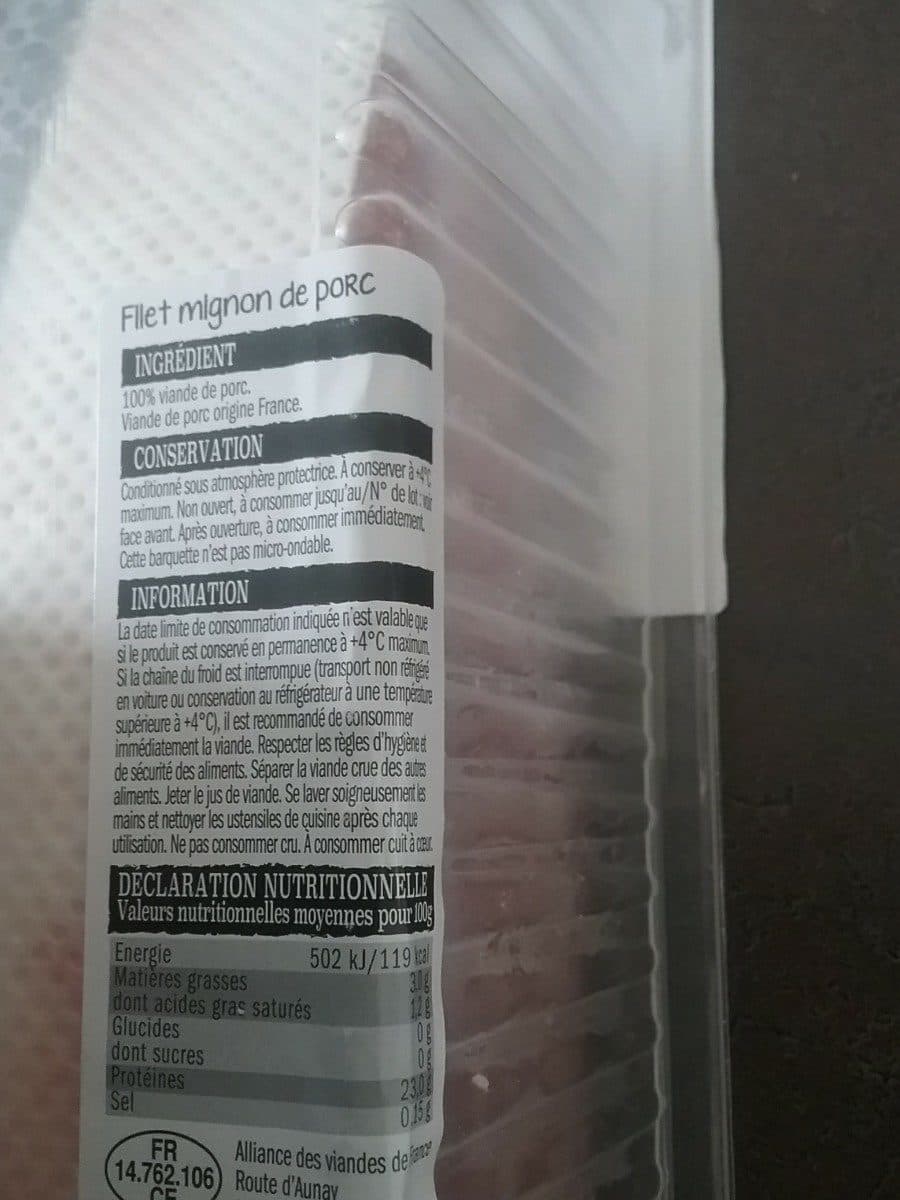 L'Étal du Boucher Filet mignon packshot