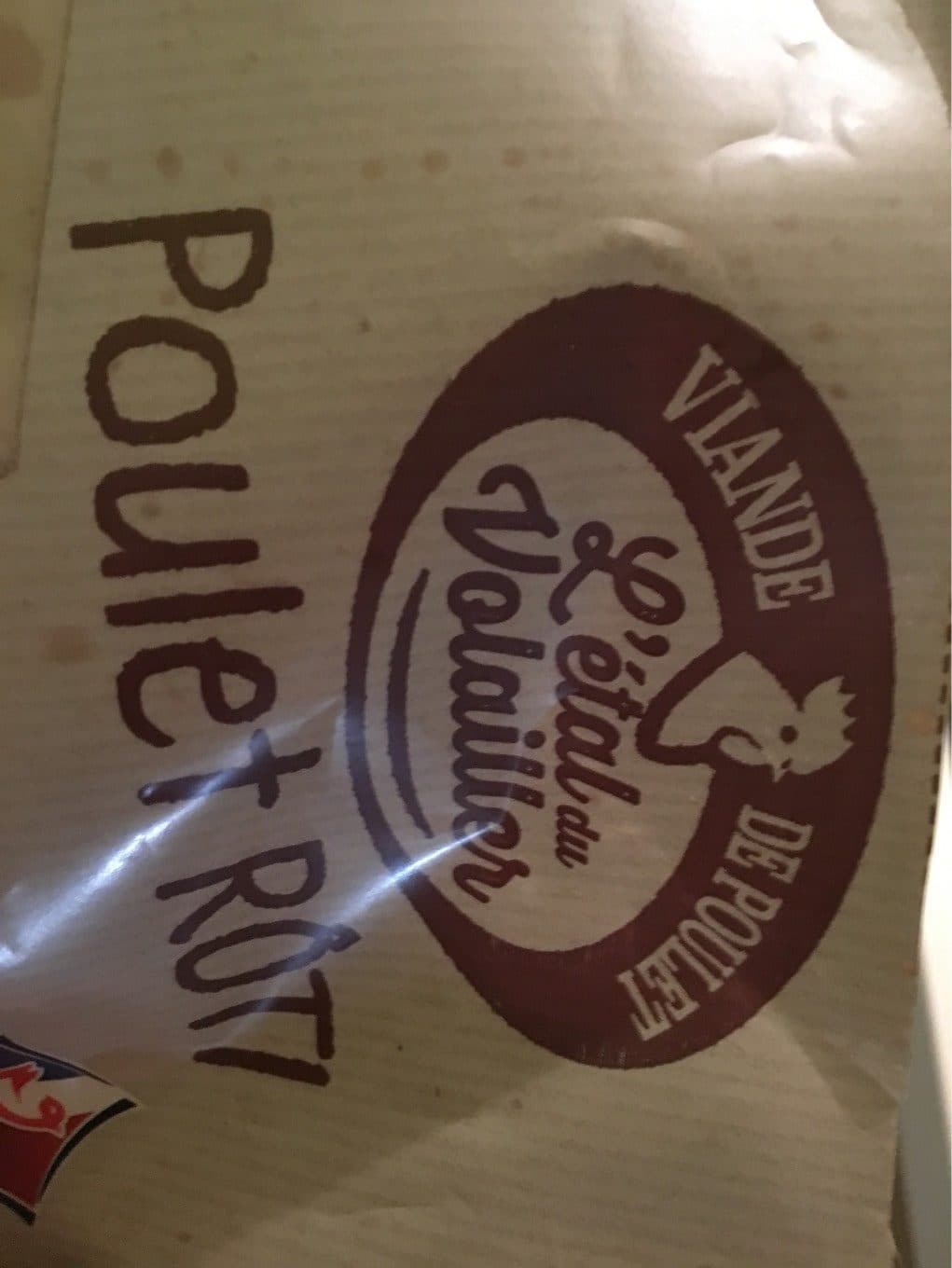 L'etal Du Volailler Poulet roti packshot