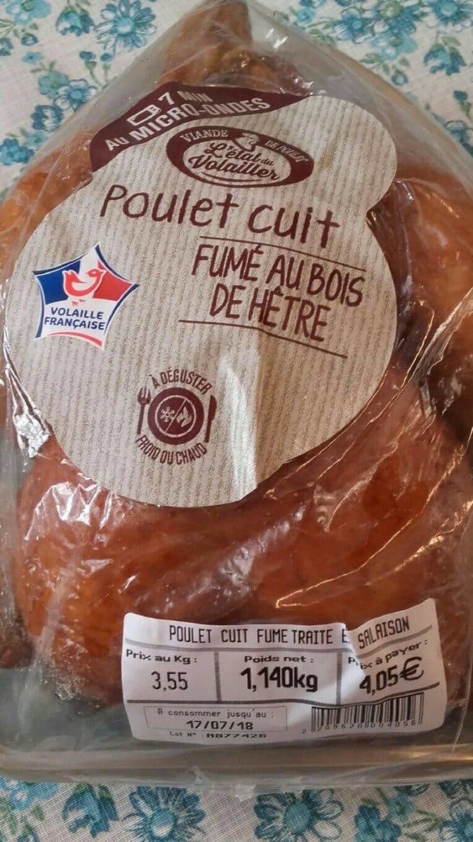 L'etal Du Volailler Poulet cuit packshot