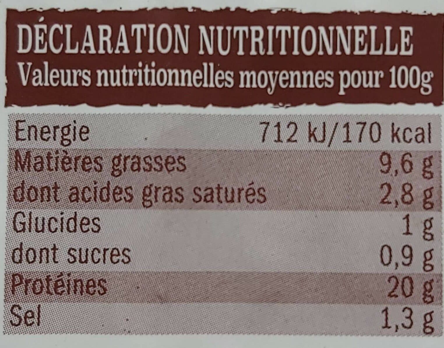 L'etal Du Volailler Poulet cuit fumé au bois de hêtre packshot