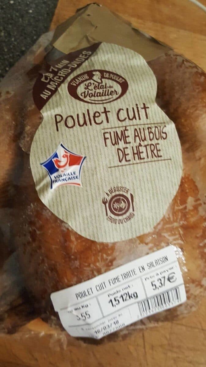 L'etal Du Volailler Poulet cuit fumé packshot