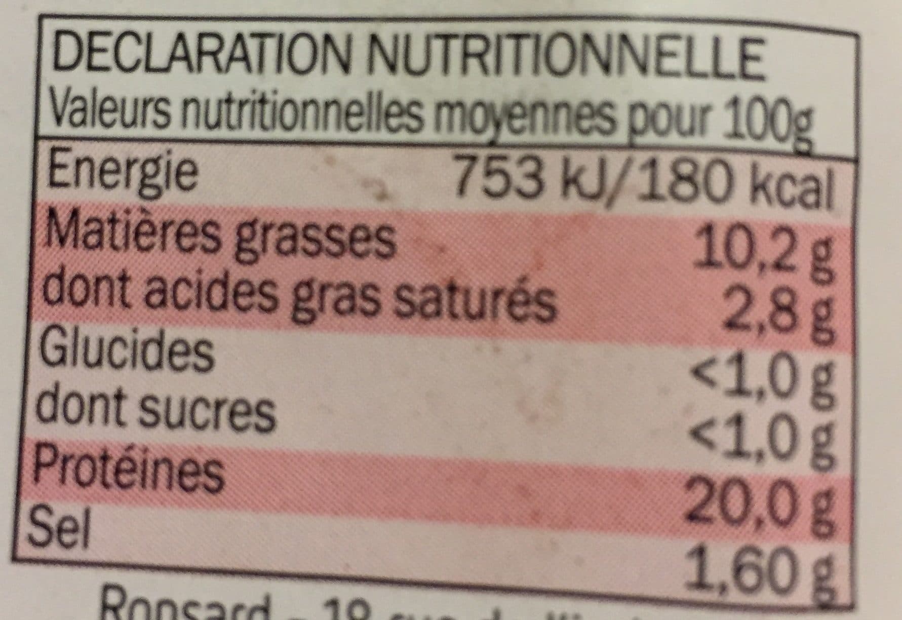Piquebroche Poulet cuit fumé packshot