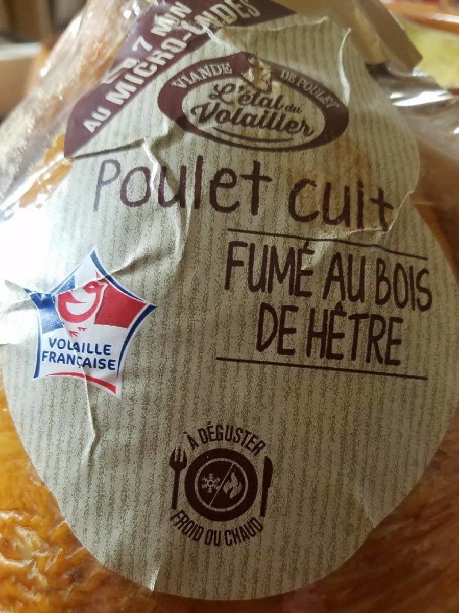 L'etal Du Volailler Poulet cuit fumé packshot