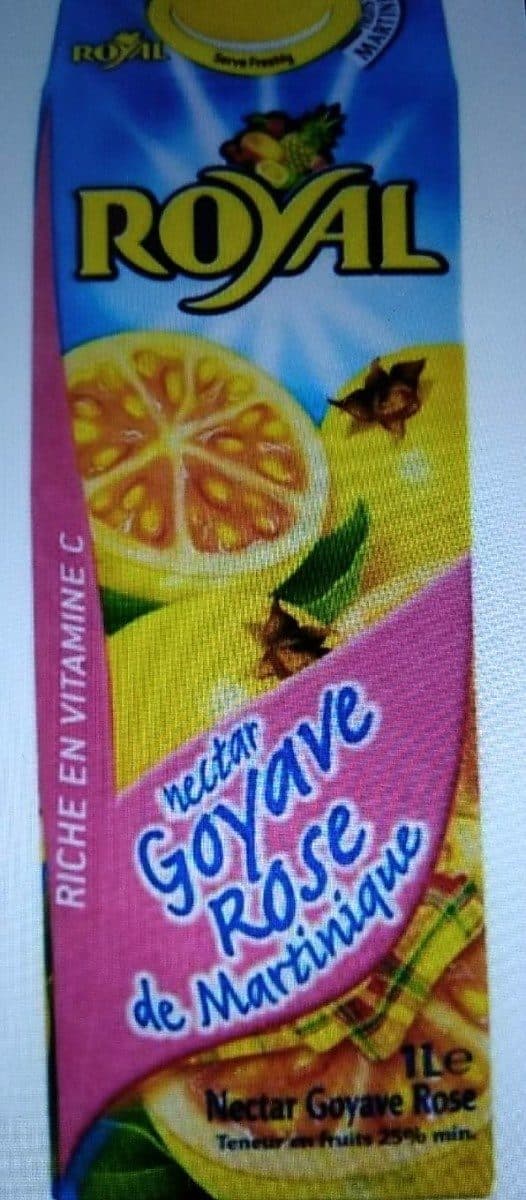 Royal Nectar goyave rose de Martinique packshot