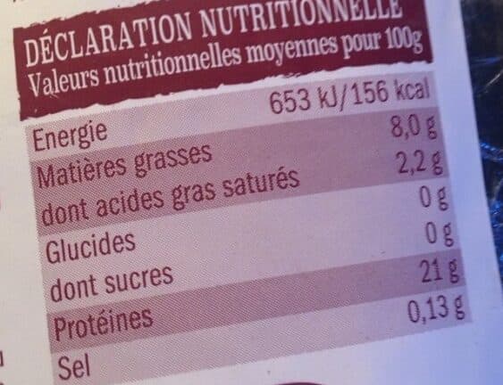 Open Food Facts Poulet packshot