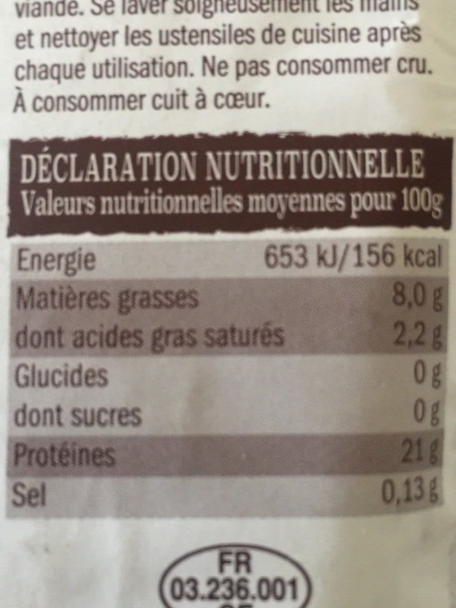L'etal Du Volailler Poulet Fermier Élevé en plein air Label Rouge packshot