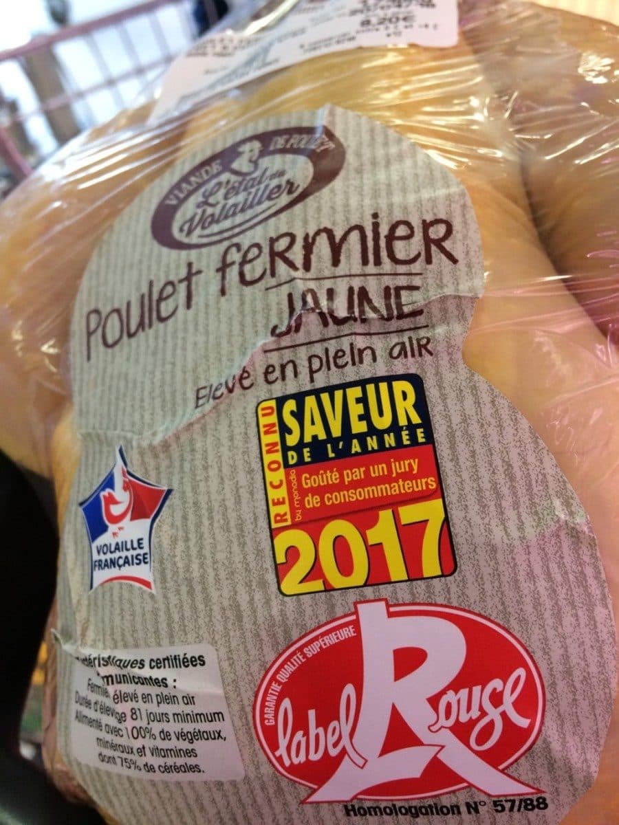 L'etal Du Volailler Poulet fermier packshot