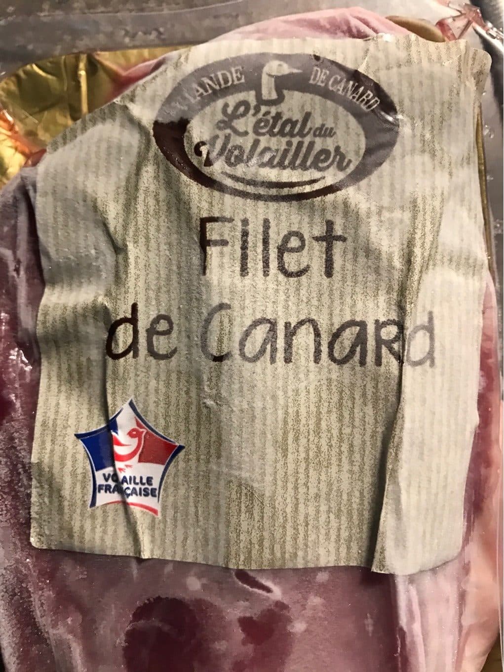 L’etal du Volailler Filet de canard packshot