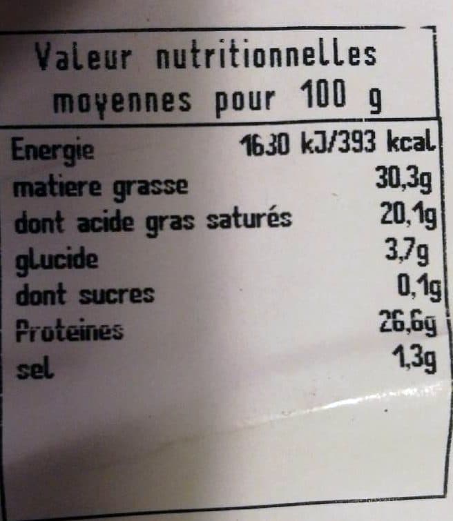 Fromagerie Verdannet Abondance au lait cru packshot