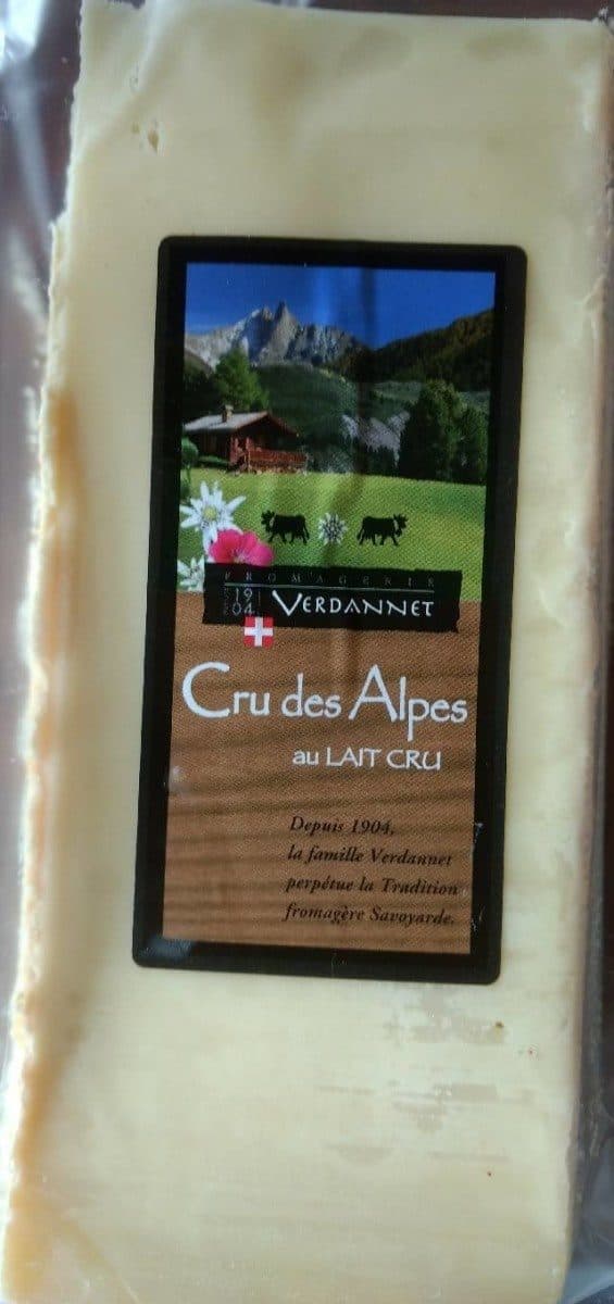 Fromagerie Verdannet Cru des alpes packshot