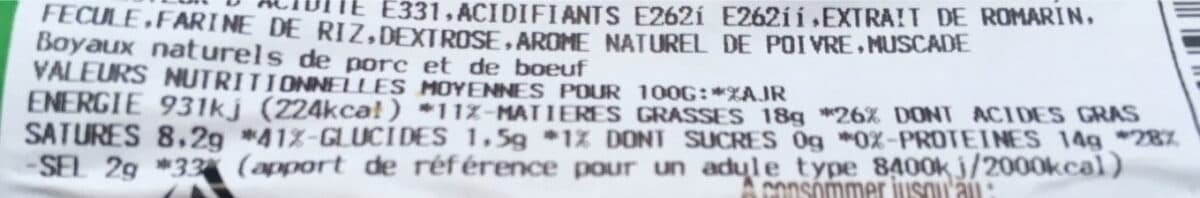 Open Food Facts Andouillette packshot