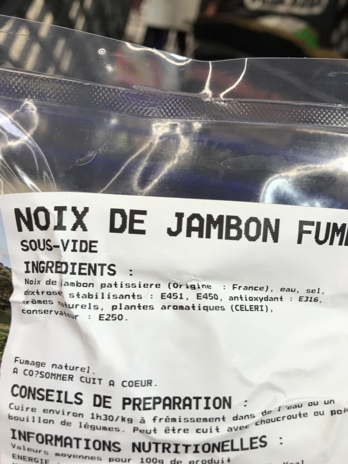 Secrets Du Val D'argent Noix de jambon fumée packshot