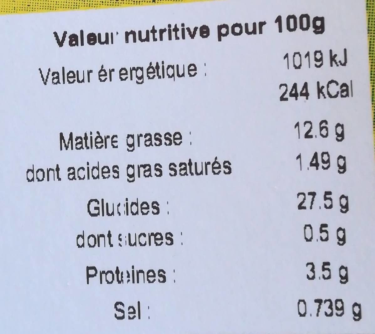 Open Food Facts Galettes de pommes de terre forestières packshot