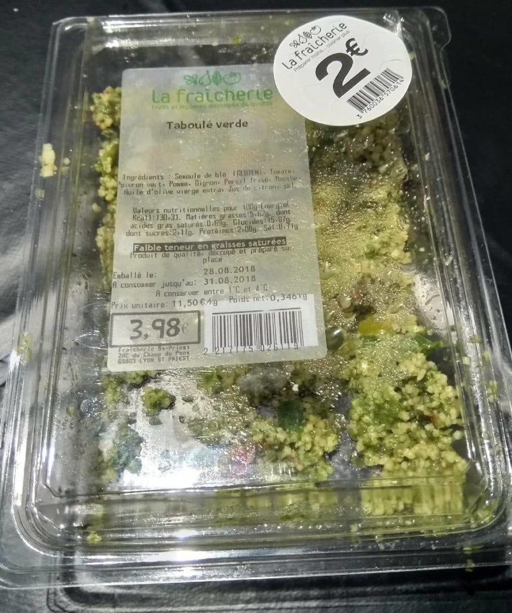 Open Food Facts Taboulé vert packshot