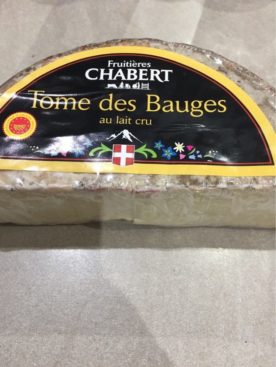 Open Food Facts Tome des bauges packshot