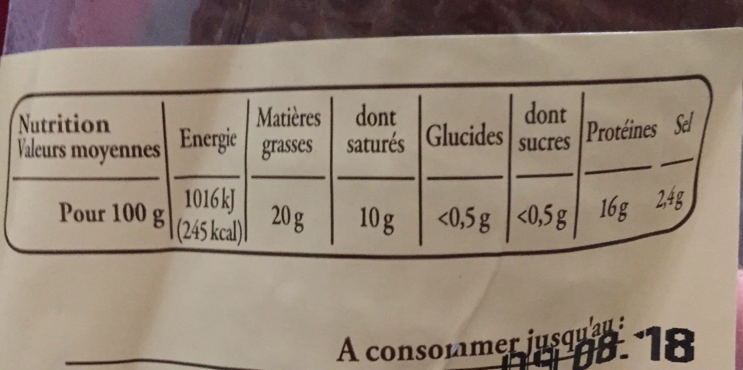 Open Food Facts Veritable andouille de guemene packshot