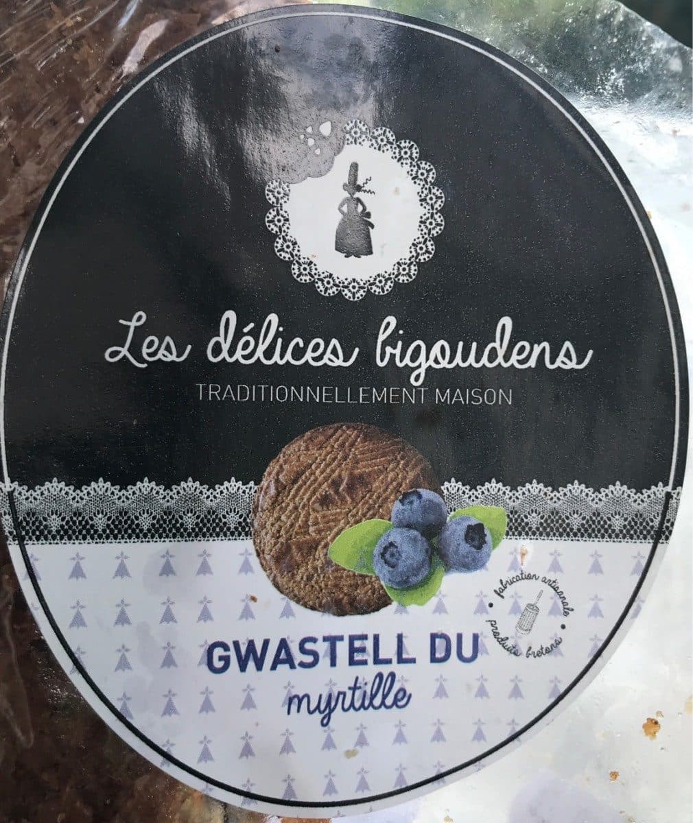 Open Food Facts Gwastell Du Myrtille packshot