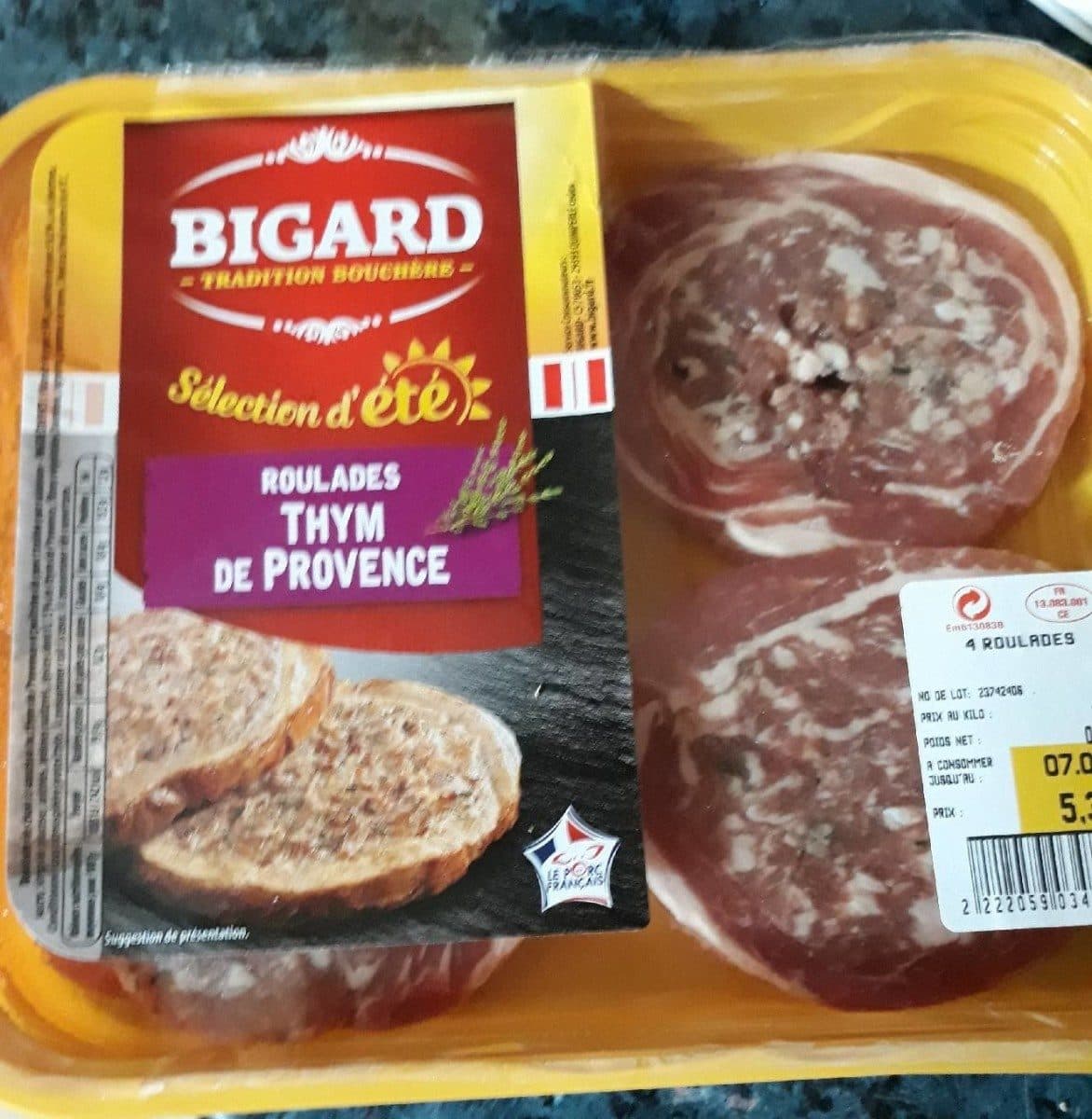 Bigard Roulades thym de Provence packshot