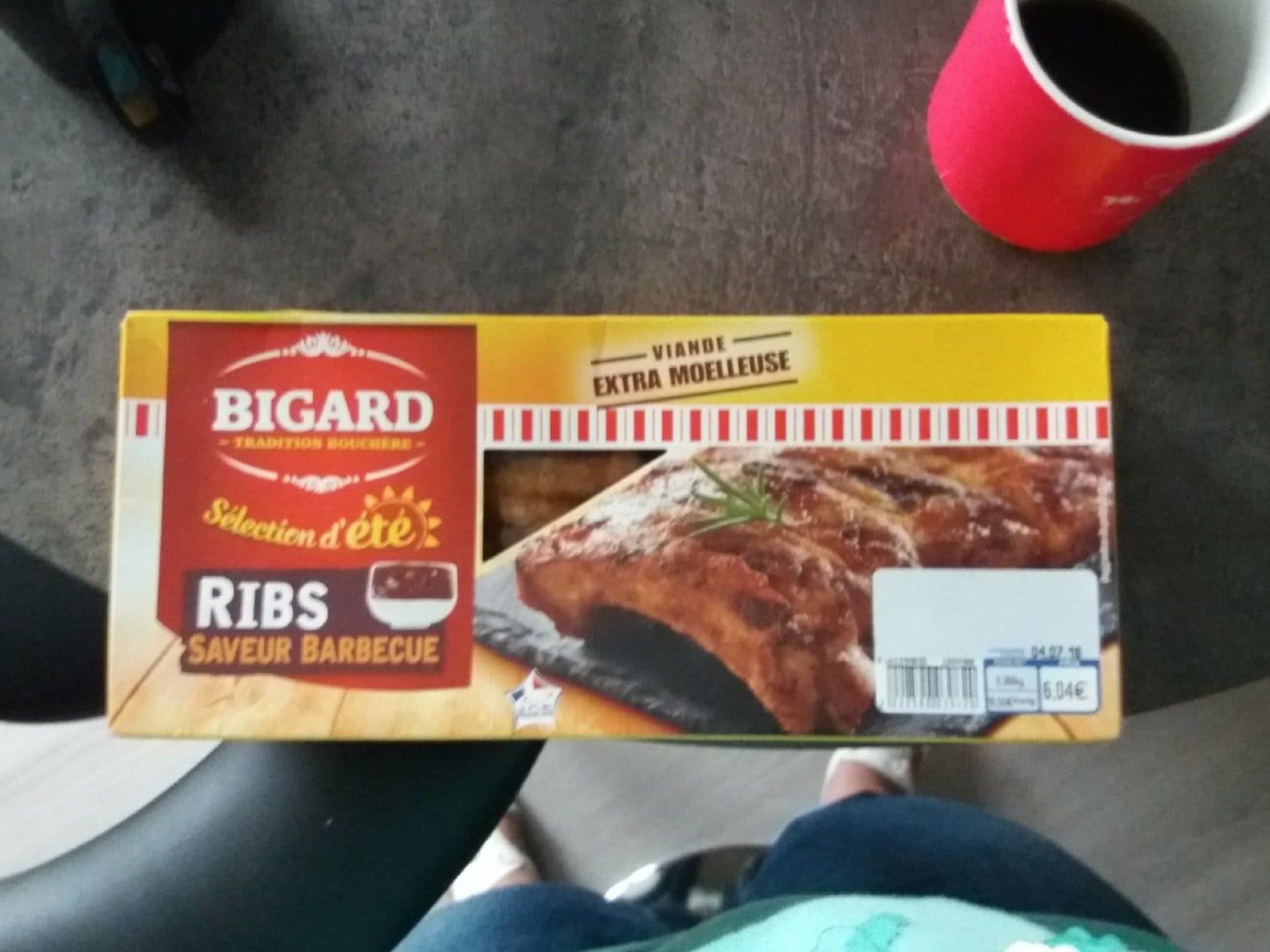 Bigard Ribs barbecue packshot