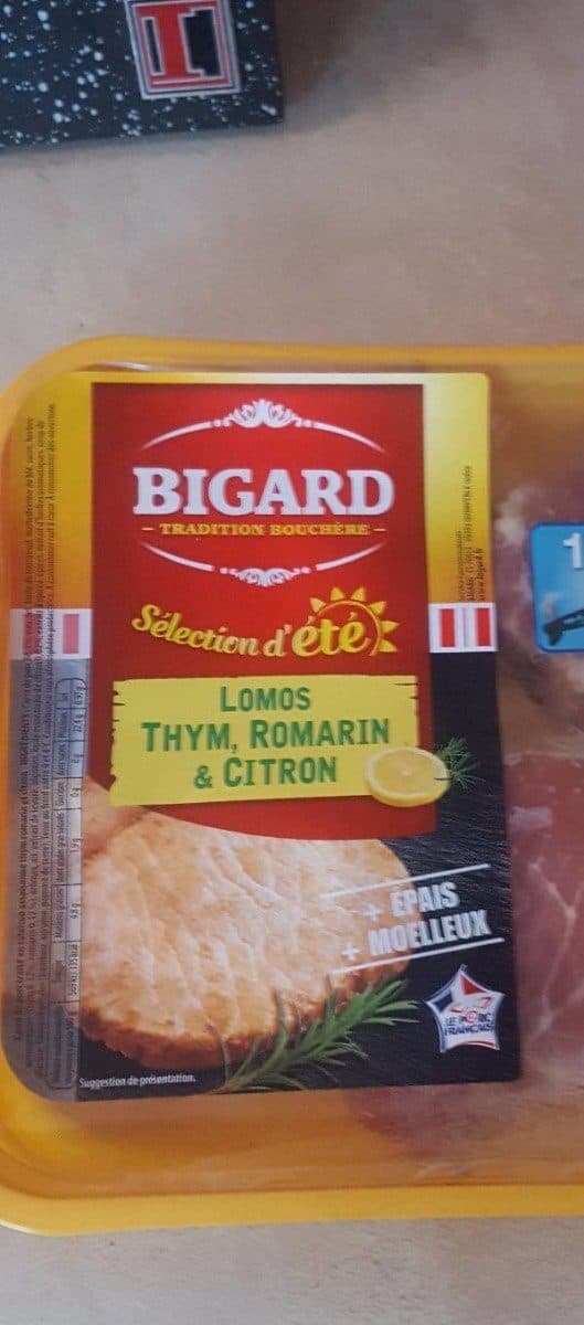 Bigard Carré de porc en salaison packshot