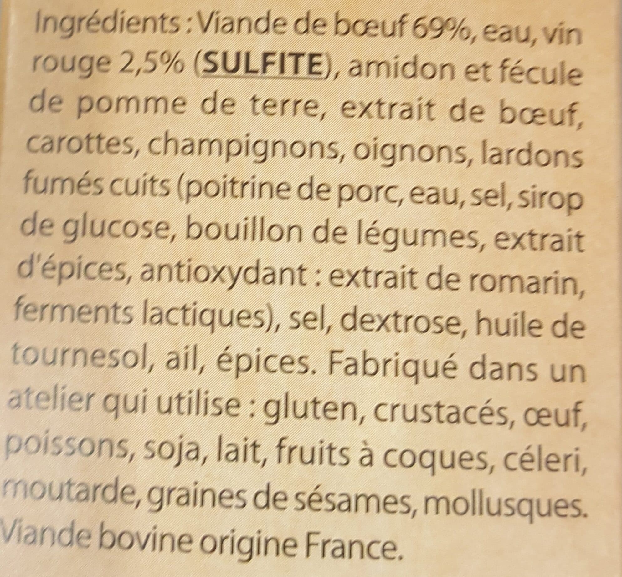 Bigard Paleron de bœuf fondant packshot