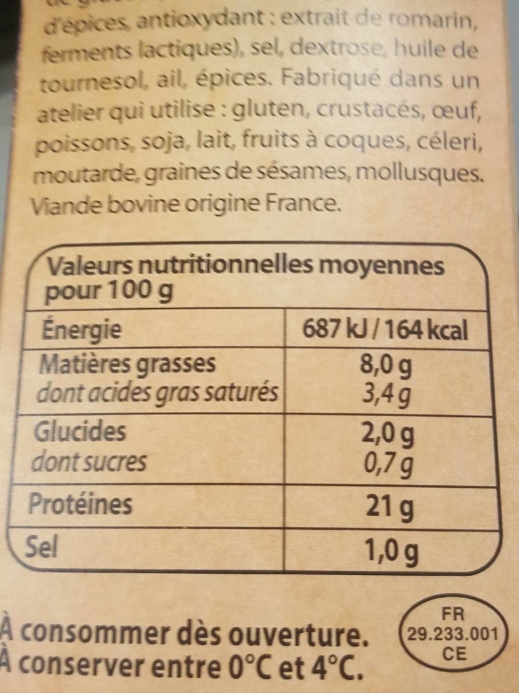 Bigard Paleron de bœuf fondant packshot
