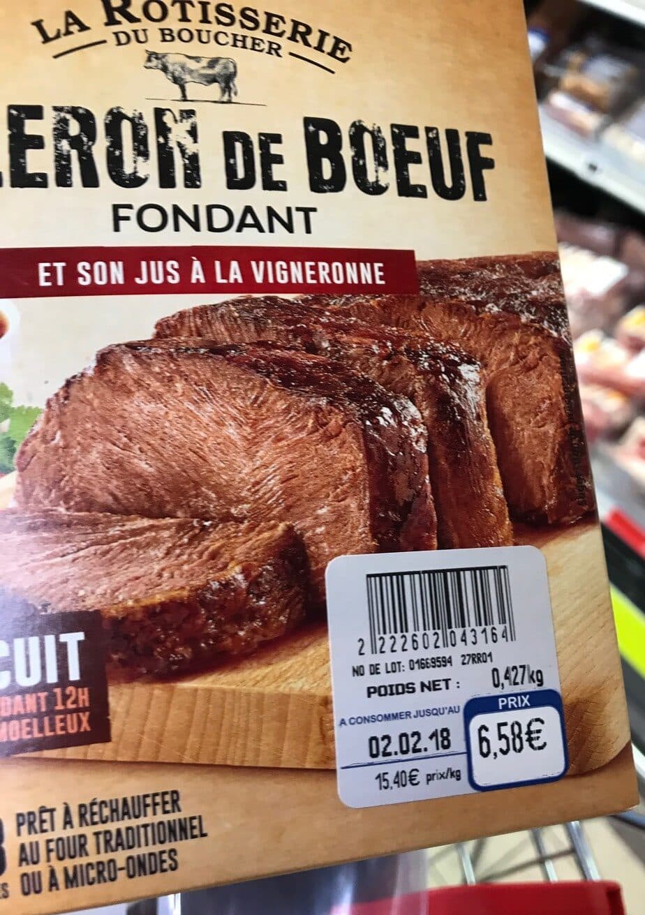 Bigard Paleron de bœuf fondant packshot