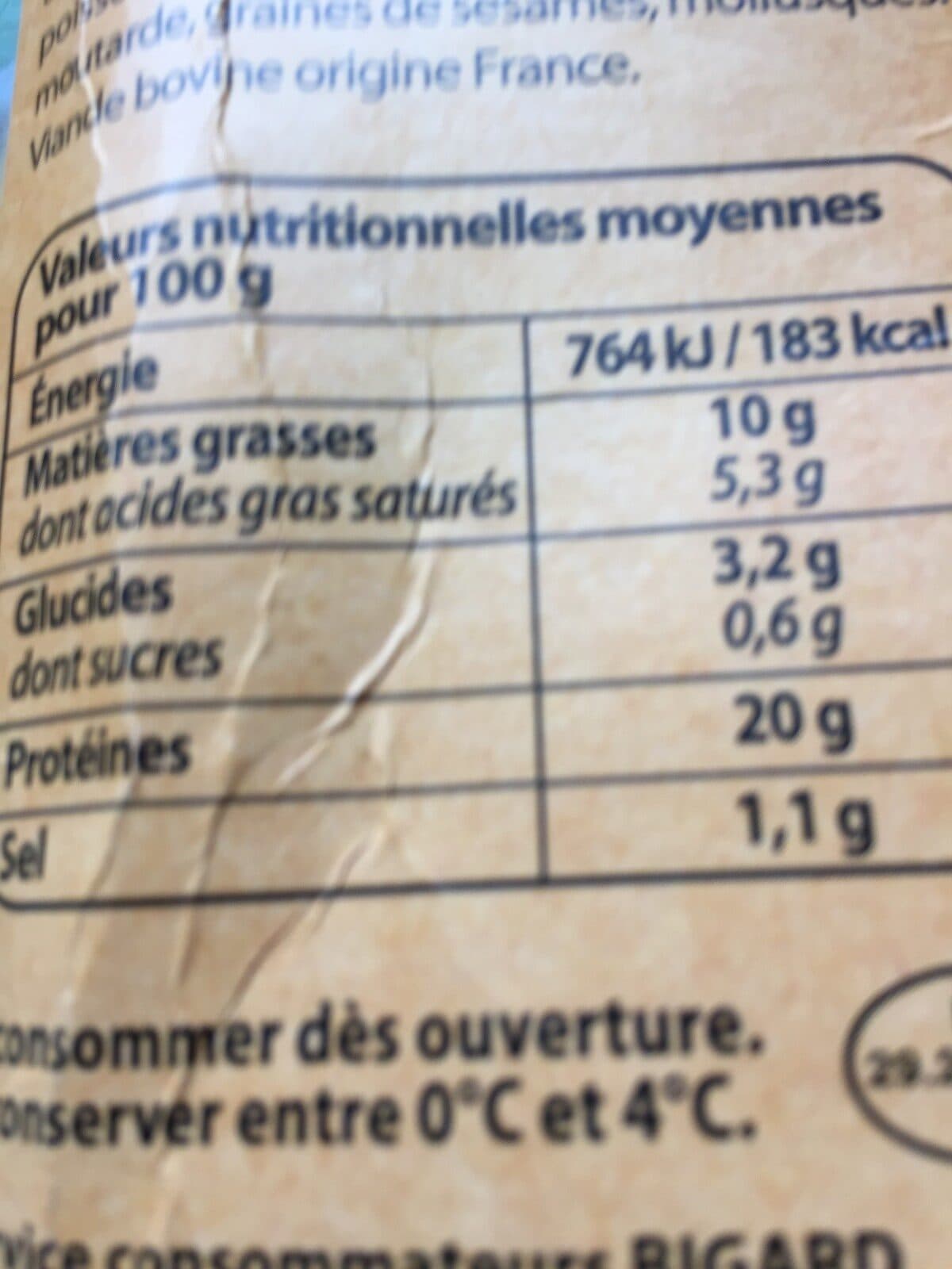 Bigard Travers de Bœuf fondant packshot