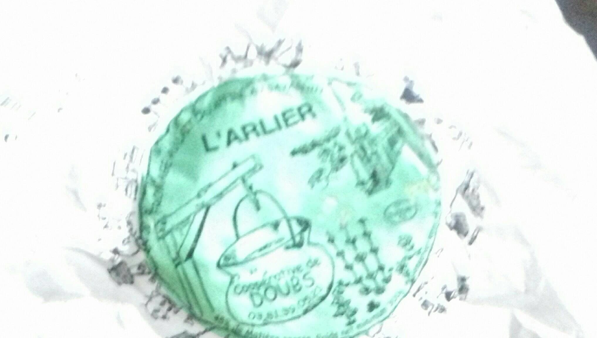 L'arlier Fromage de la fromagerie de Doubs packshot