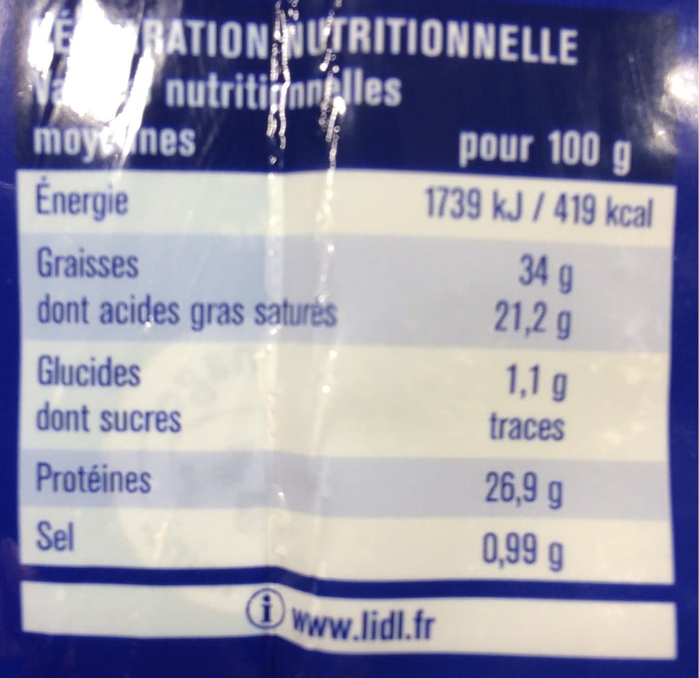 Étoile d'Or Meule belmontoise packshot