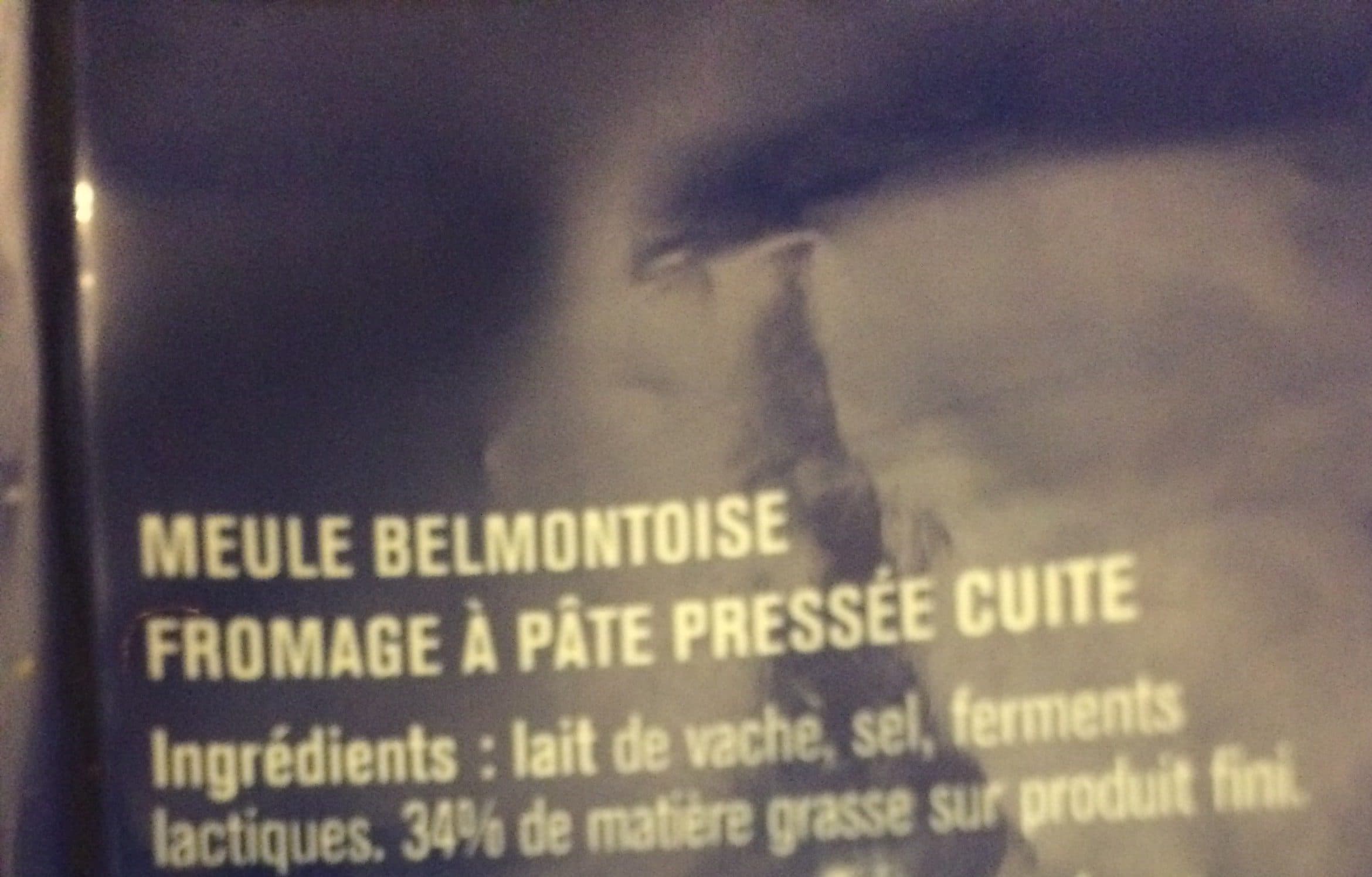 Etoile D’or Meule belmontoise packshot