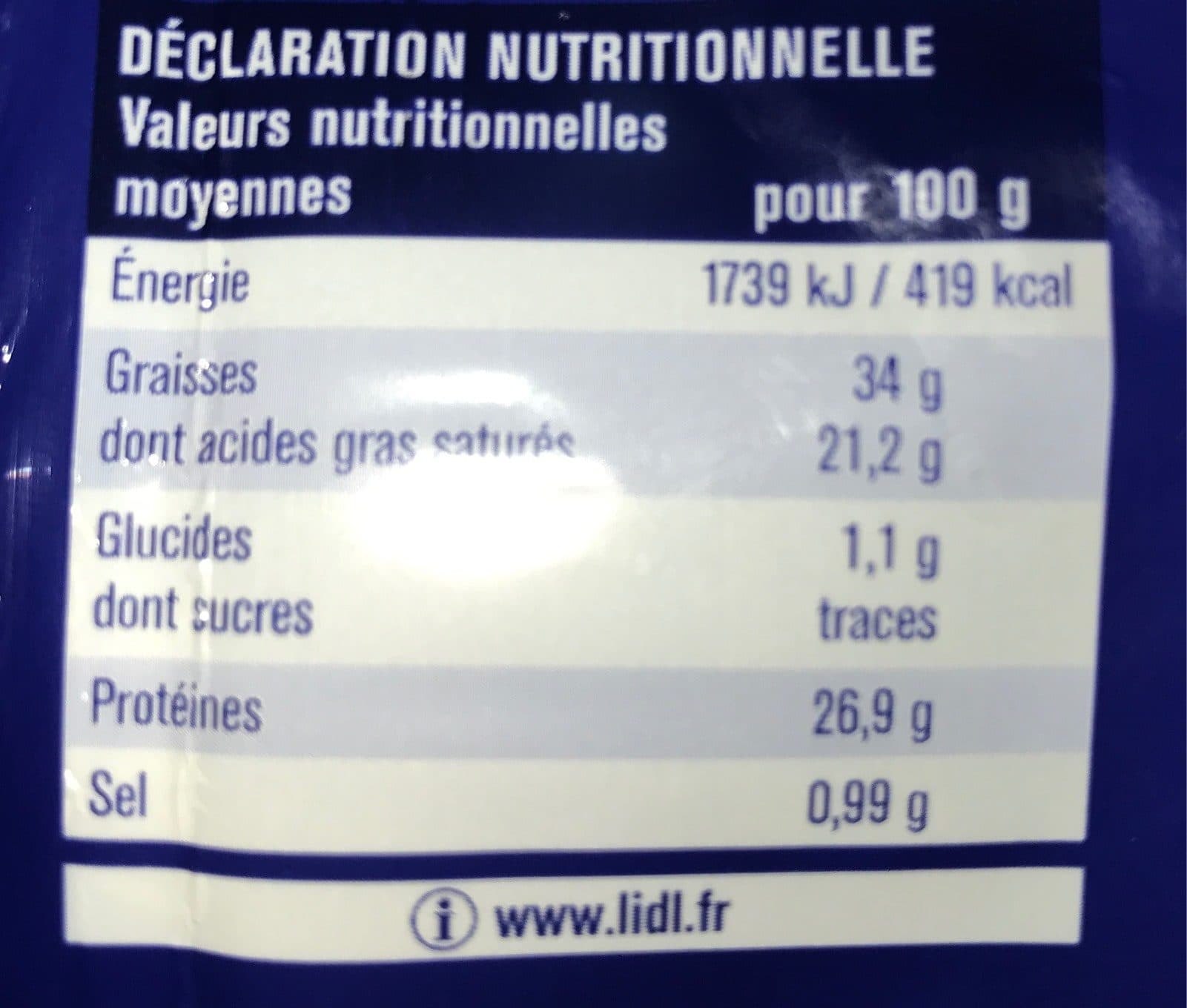 Lidl Meule Belmontoise packshot
