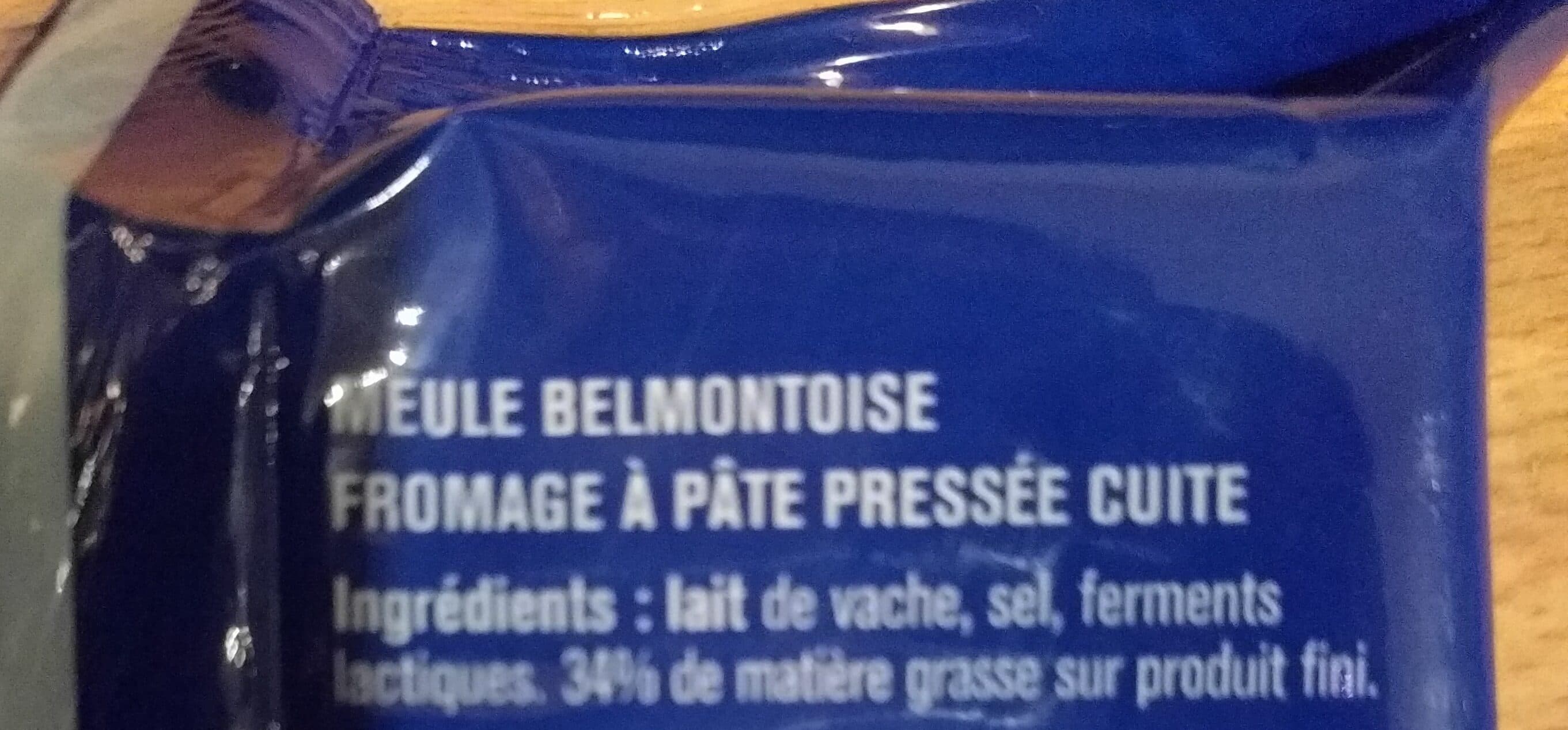 Étoile D'or Meule belmontoise packshot