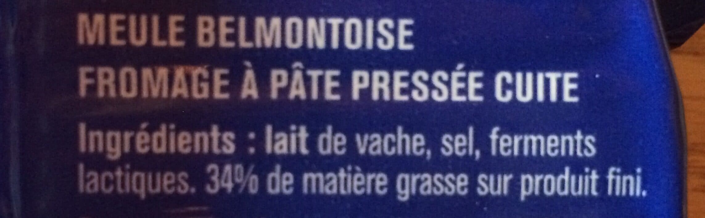 Etoile D'or Meule belmontoise packshot