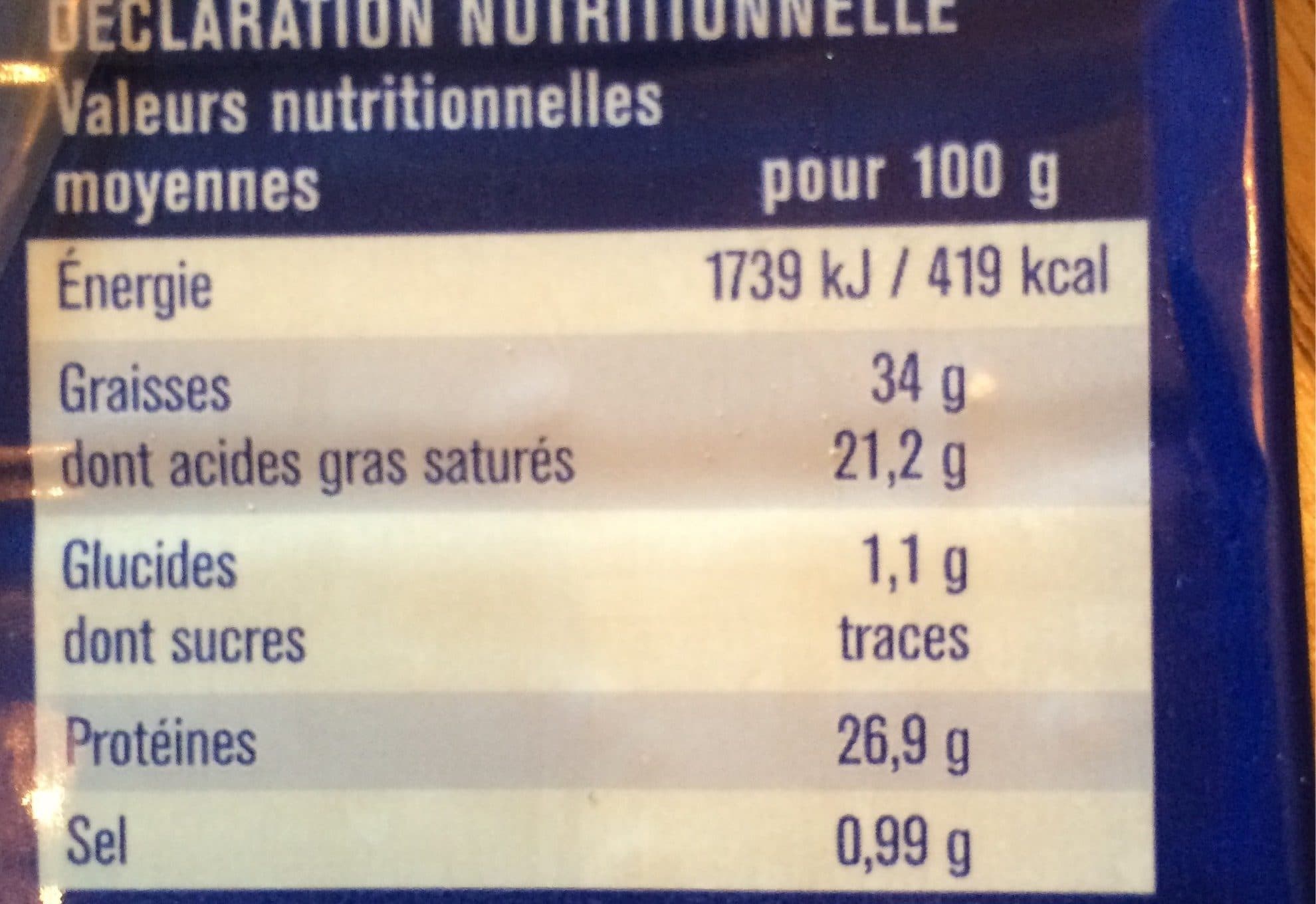 Etoile D'or Meule belmontoise packshot