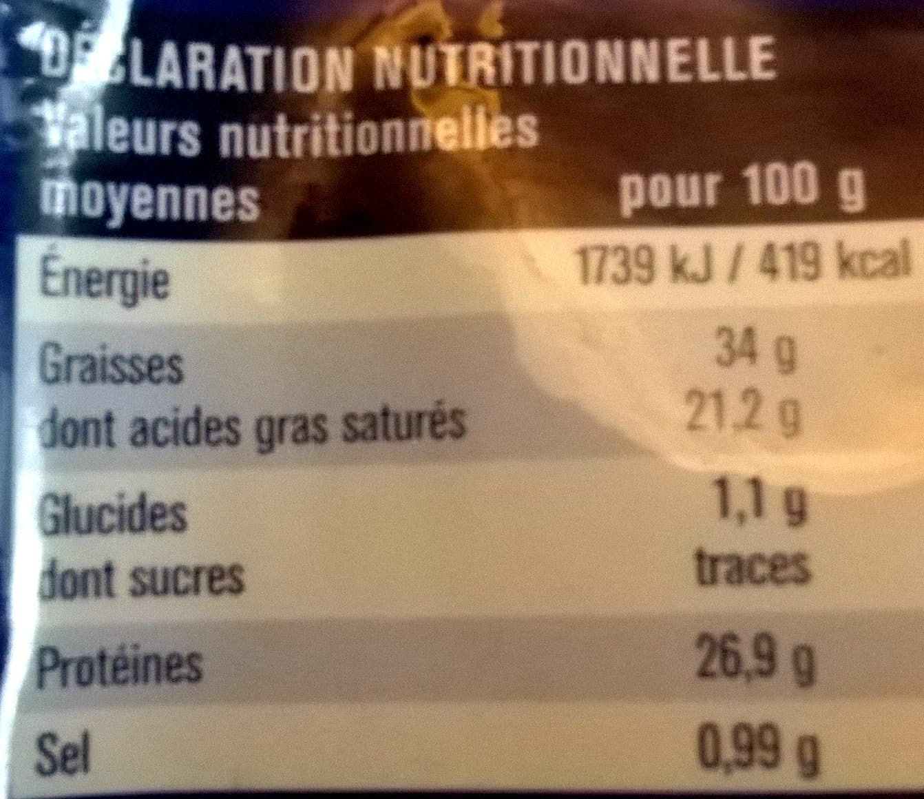 Lidl Meule belmontoise packshot