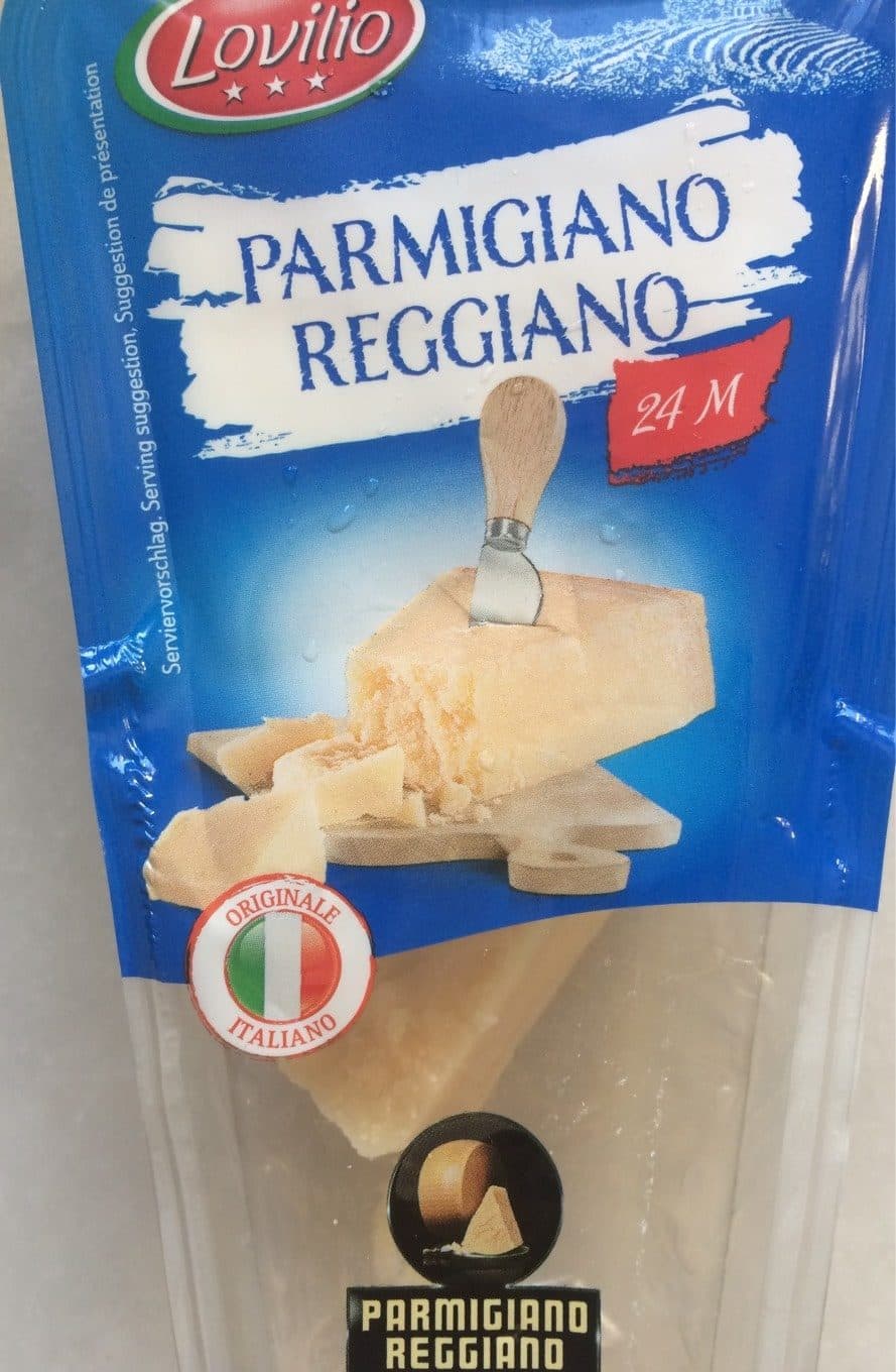 Lovilio Parmigiano reggiano packshot