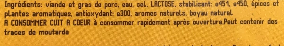 Au Fumé Vosgien Saucisse blanche superieure packshot