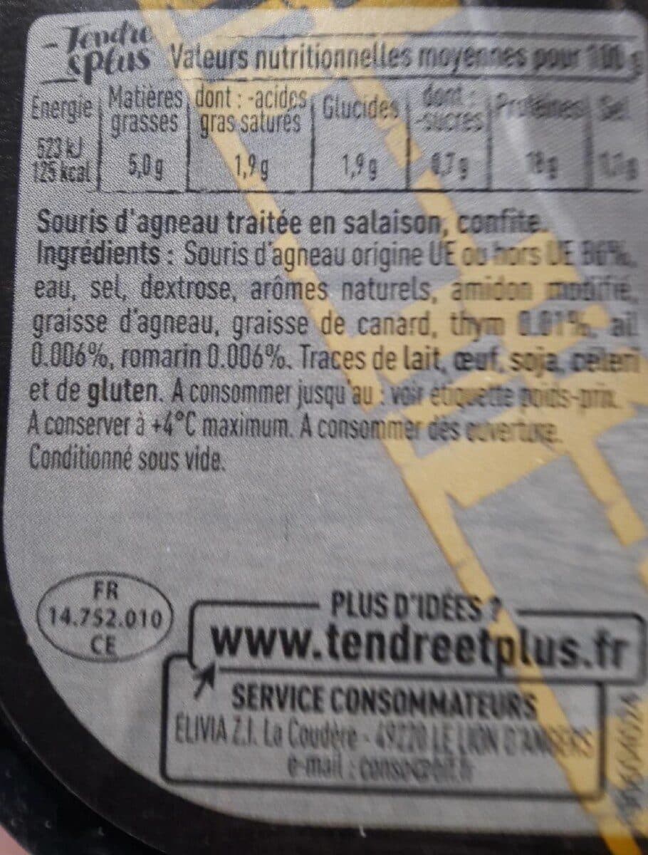 Tendre & Plus Souris d'agneau tendre et plus packshot