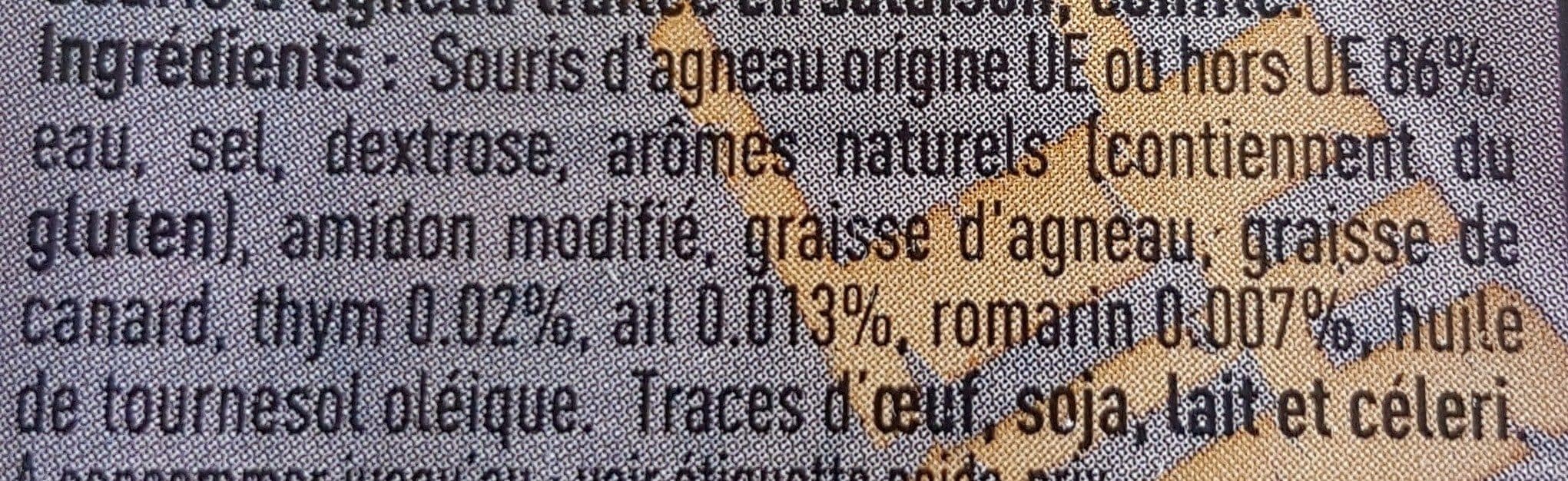 Tendre & Plus Souris d'agneau confite packshot
