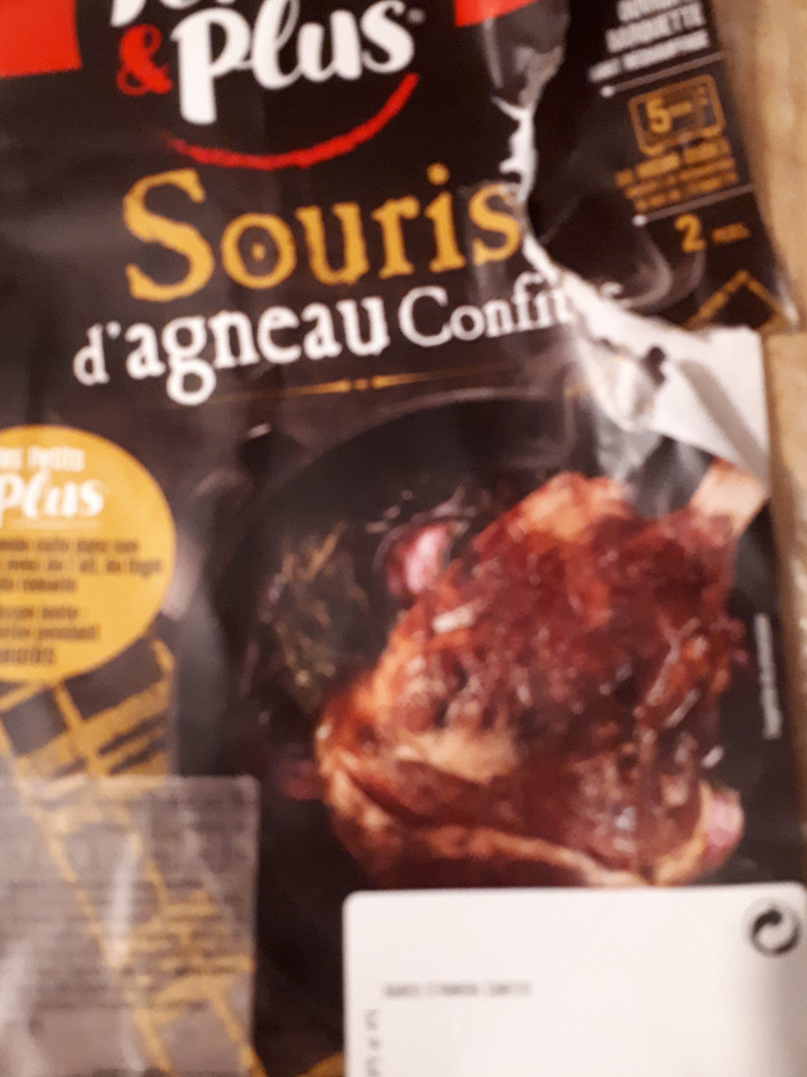 Tendre Plus Souris d'agneau confite packshot