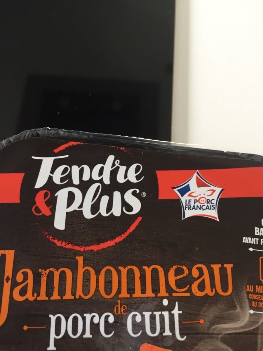 Tendre & Plus Jambonneau de porc cuit packshot