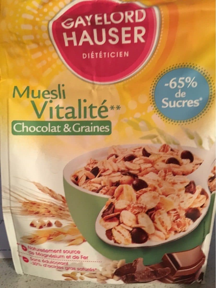Gayelord Hauser Muesli Vitalité packshot
