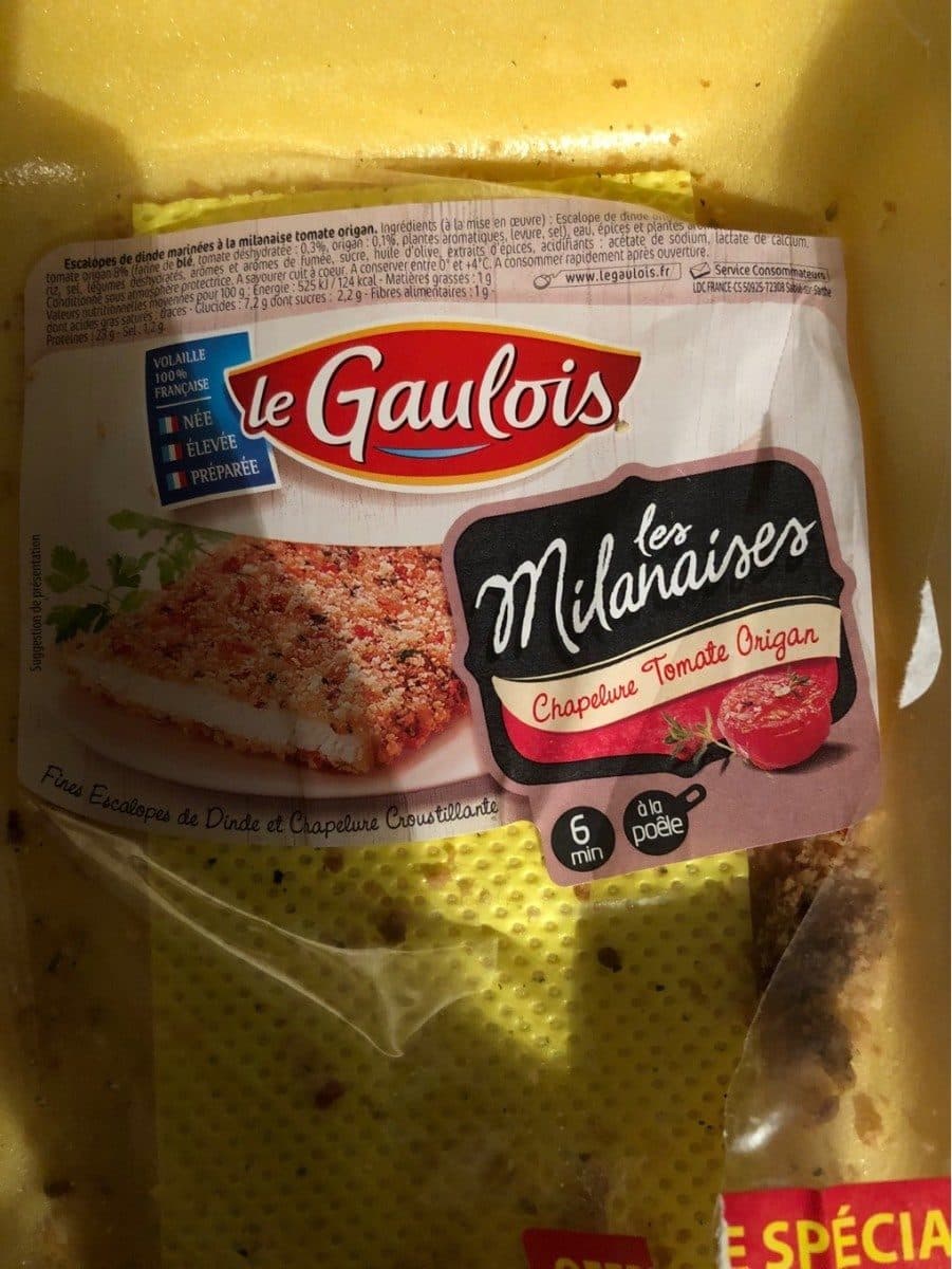 Le Gaulois Escalope milanaise packshot