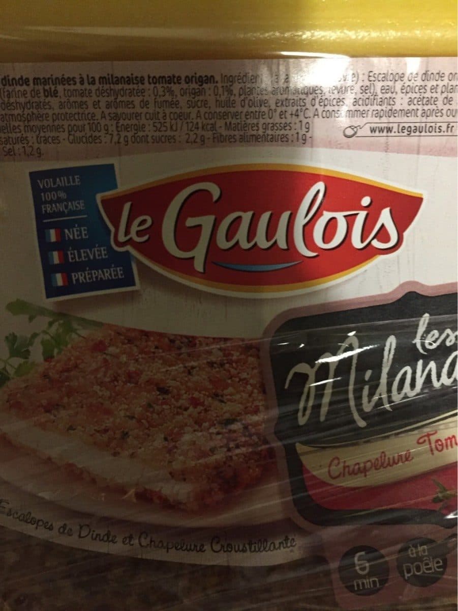 Le Gaulois Escalope milanaise packshot
